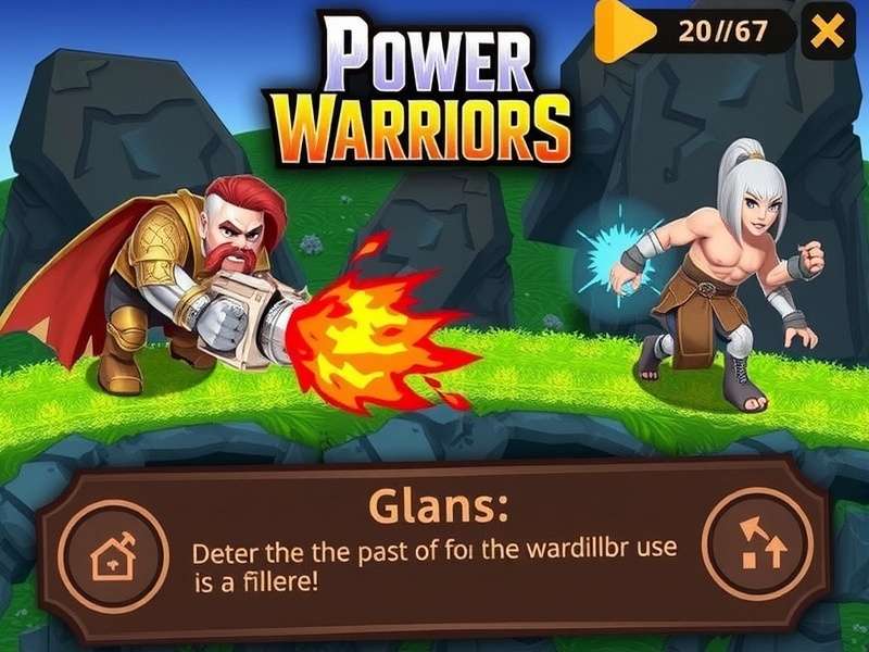 Power Warriors Game Screenshot